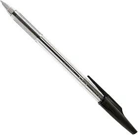 Caneta Esferográfica BPS 0.7mm ponta de aço preta Pilot