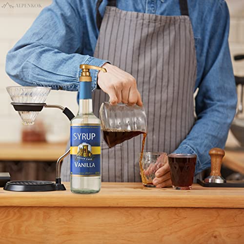 4Pcs Coffee Syrup Pump Dispenser Compatible With Syrup Pump - Creamer Pump For Coffee Syrup Bottle (25.4 Oz-750Ml) - Syrup Pump Bottle Pump Dispenser Coffee Syrup Pump #TOP4