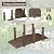 Kinfant 5FT Wooden Garden Bridge with Metal Chain Railings – Solid Fir Wood, Carbonized Finish, Decorative Arch Footbridge with Rustic Chain Accents for Pond, Stream, Pathway, Backyard & Landscape