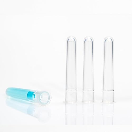 Insertos de polipropileno microvolumen 350ul Base cónica HPLC GC Vial PP Inserto para muestra sensible a PH, paquete de 100