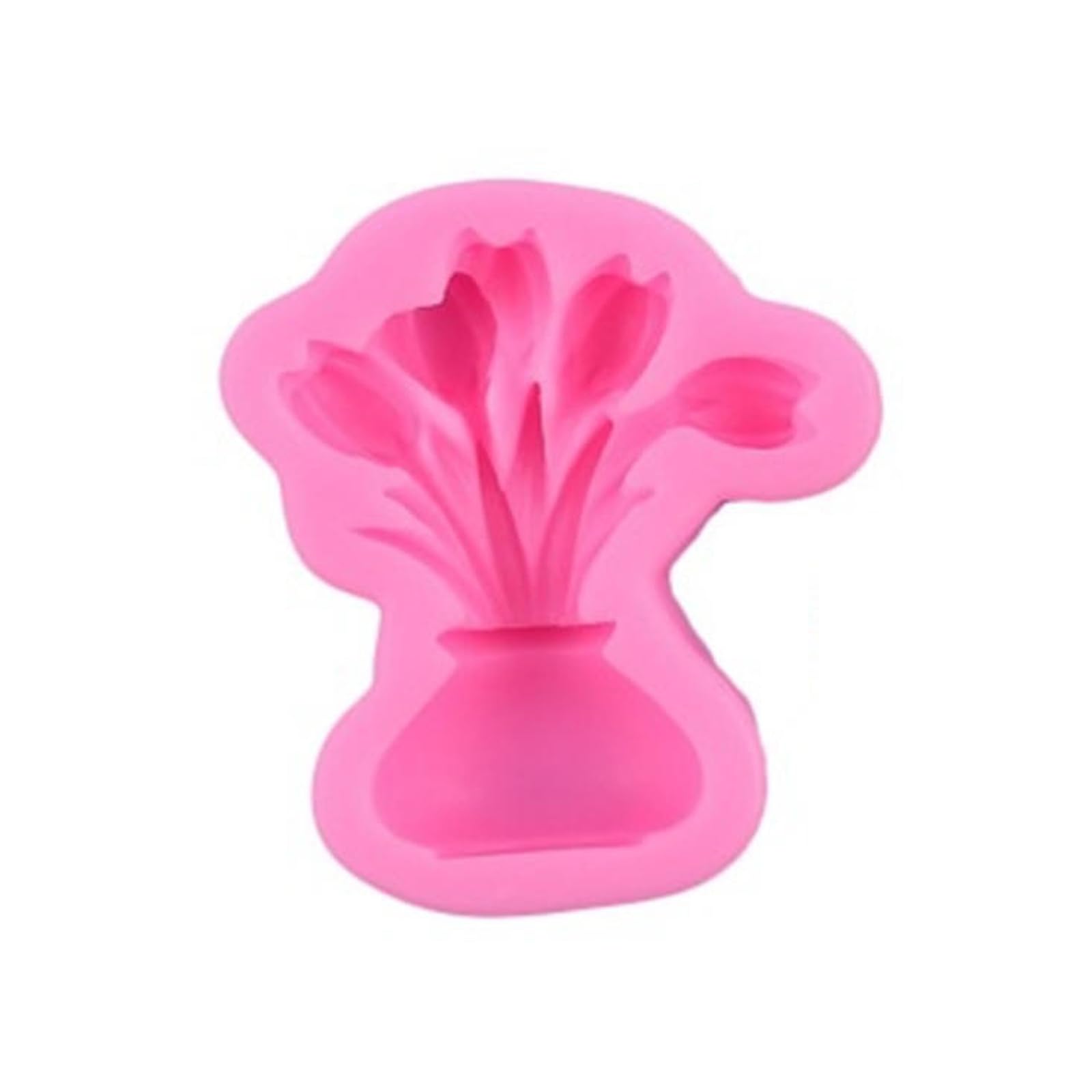 Buxuaaaa Silicone Flower Shaped Baking Molds Chocolate Dessert Suitable for Home Baking and Party Celebrations Silicone Chocolate Molds Shapes Shapes Candy Dome