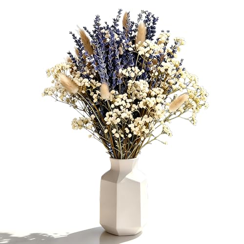 Ramo de flores secas de lavanda, 70 piezas, decoración natural boho miniatura 1