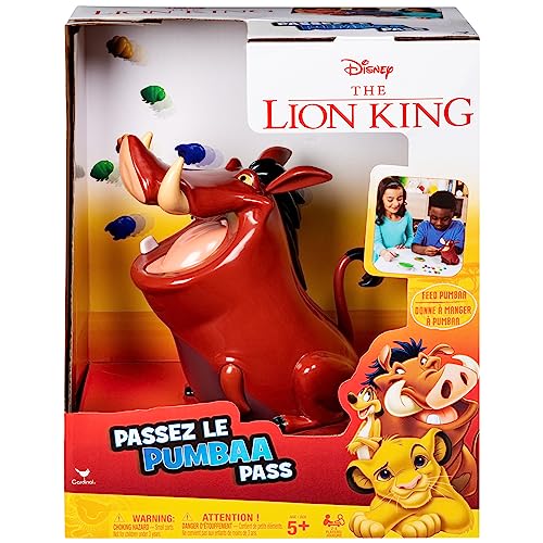 Spin Master Games Disney Lion King Pumbaa Pass Game for Families,...