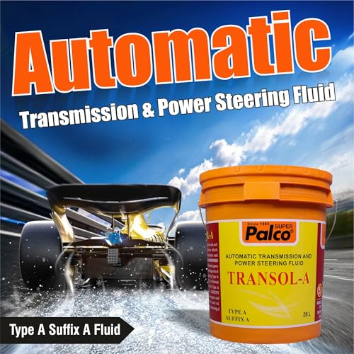 Image of PALCO TRANSOL-A | Transmission Oil - Type A Suffix A | Low Coefficient of Friction for manual Transmissions Gear Oil | Synchromesh Gears and Automatic and Power Steering Oils 20 Litres