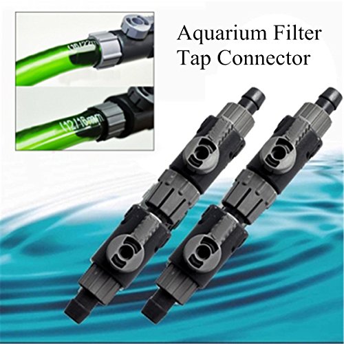 12-22Mm Acuario Grifo Conector Acuario Manguera Filtro Tubo Doble Grifo Conector Válvula De Flujo De Control - #1