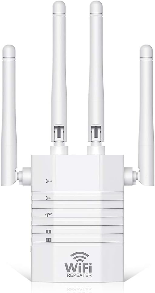 Kosiy WLAN Verstärker 1200 Mbit/s WLAN Repeater, WiFi Verstärker