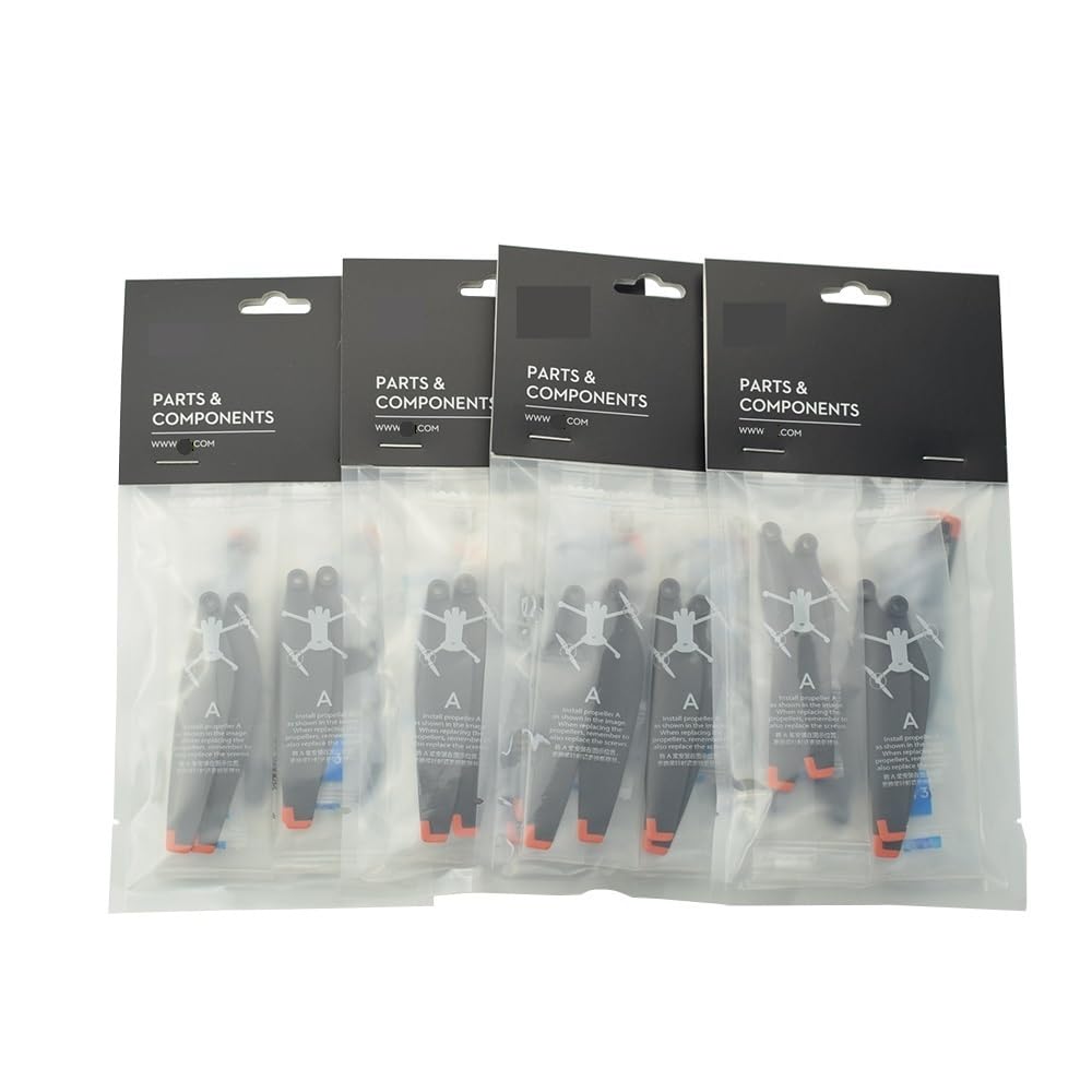 [Pièces de drone] Hélice pour drone DJI Mini 3 Accessoires Aile de lame rapide avec vis Pièces de rechange 8 pièces/1 ensemble [Facile à installer] (couleur : lot de 4)