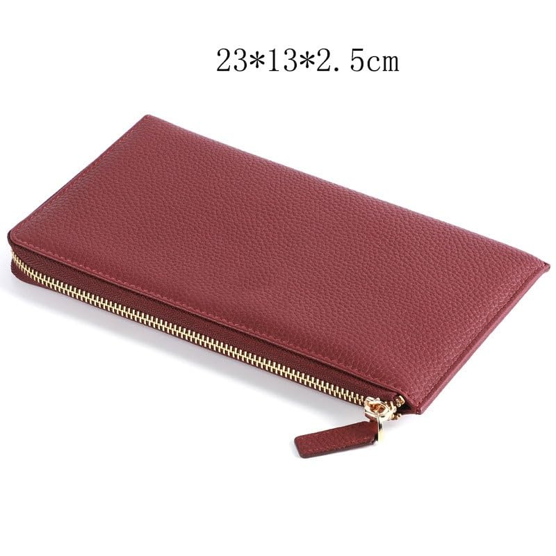 Wallet Leather Wallet Coin Purse Credit Card Holder(D)2