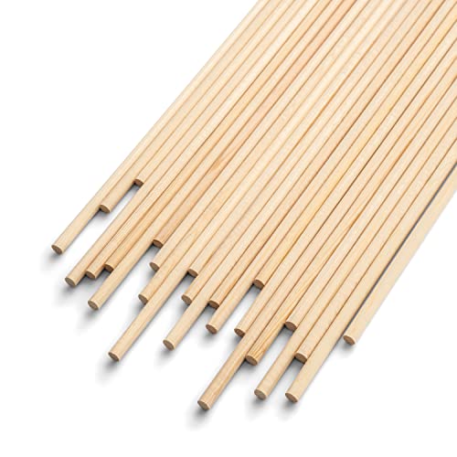 Mendi 50 Woodstick 50 cm x 10 mm (19" x 0.39"), Beige - Image 4