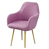 Fundas De Sillas Comedor con Brazos Funda Silla Oficina 1/2/4 Pack Jacquard Elásticas Modernas Cubiertas Butacas Cubiertas Protectoras, para SalónCocina Decor Hogar (Color : #16, Size : 1pcs)