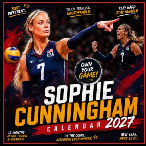 SOPHlE CUNNlNGHAM calendar 2027