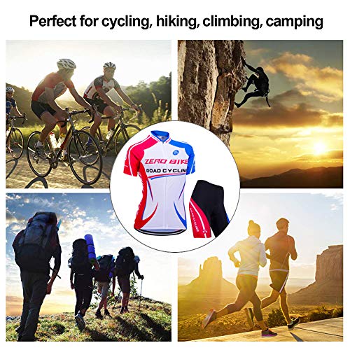 Image of Women's Short Sleeve Cycling Jersey Jacket Cycling Shirt Quick Dry Breathable Mountain Clothing Bike Top