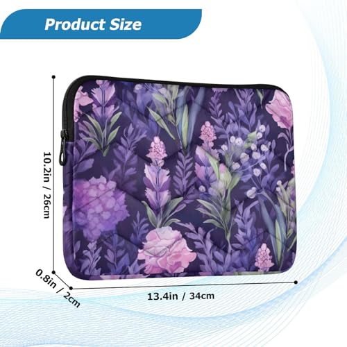 Funda para portátil 13-14 pulgadas con diseño acuarela miniatura 3