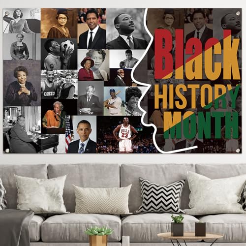 Fondo Black History Month 180x110 cm para Fotografía miniatura 3