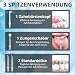 Leistungsstarke Munddusche Elektrischer Zahnreiniger 4 Modi & 4 Düsen Kabellose Munddusche IPX7 Wasserdicht Wasser Flosser 310ML Abnehmbarer Wassertank für Ten Heim- und Reisegebrauch M03