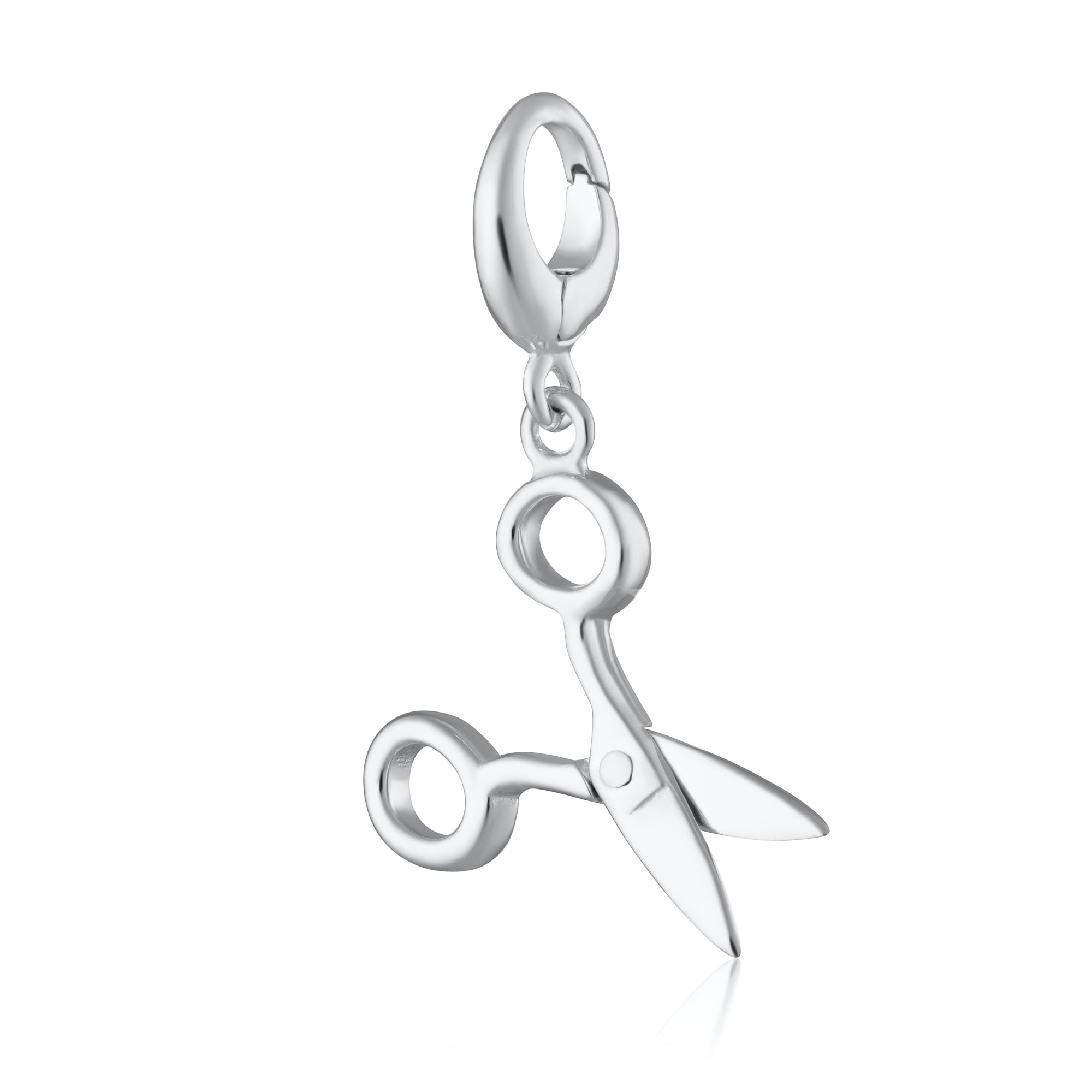 Lily Charmed - Sterling Silver Scissors Charm
