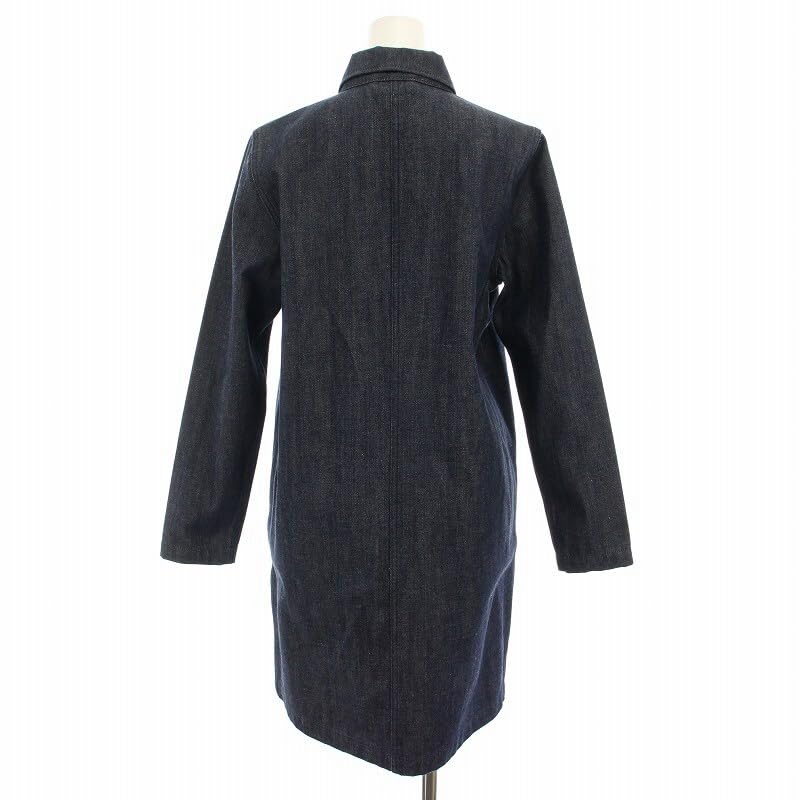 HYKEステンカラーデニムコート Amazon.co.jp: ハイク HYKE デニムコート ステンカラーコート アウター