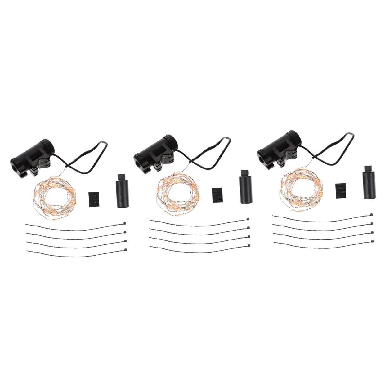 Toddmomy Vélo Lumière réfléchissant lumières Rechargeable Devant parlait arrière Feux de Roue de vélo LED lumière décorative de Roue coulissante Abdos Black