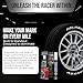 Tire Ink White Tire Paint Pen - Waterproof Permanent Paint pens for Car Wheels Lettering | Car Wash Safe and Durable | Made in Japan (Pack of 1)