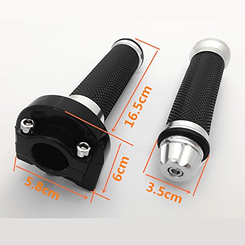 Atv Grips 7/8 Motorcycle Hand Grips - Rubber Handlebar Grips Pair In Multiple Colors 7/8 Handlebar Grips - Foto 12