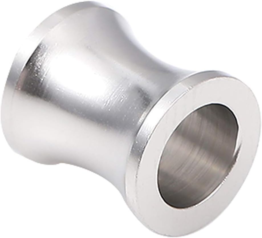 Stainless Steel Spacer Beads 8x9mm Loose Charm Caps Beads for DIY Jewelry Making 10pcs with 5mm Hole