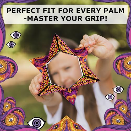 Image of Shashibo Seasonal Halloween - Shape Shifting Box - Award-Winning, Patented Magnetic Puzzle Cube w / 36 Rare Earth Magnets - Fidget Transforms Into Over 100+ Shapes (Hypnotic Digital)