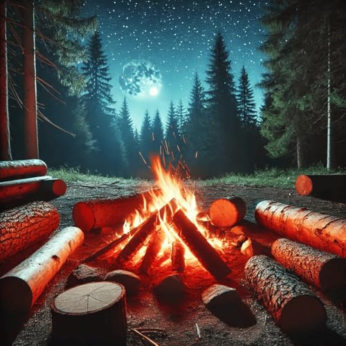 Knistern des Feuers: Eintauchen in gem&uuml;tliche W&auml;rme copertina