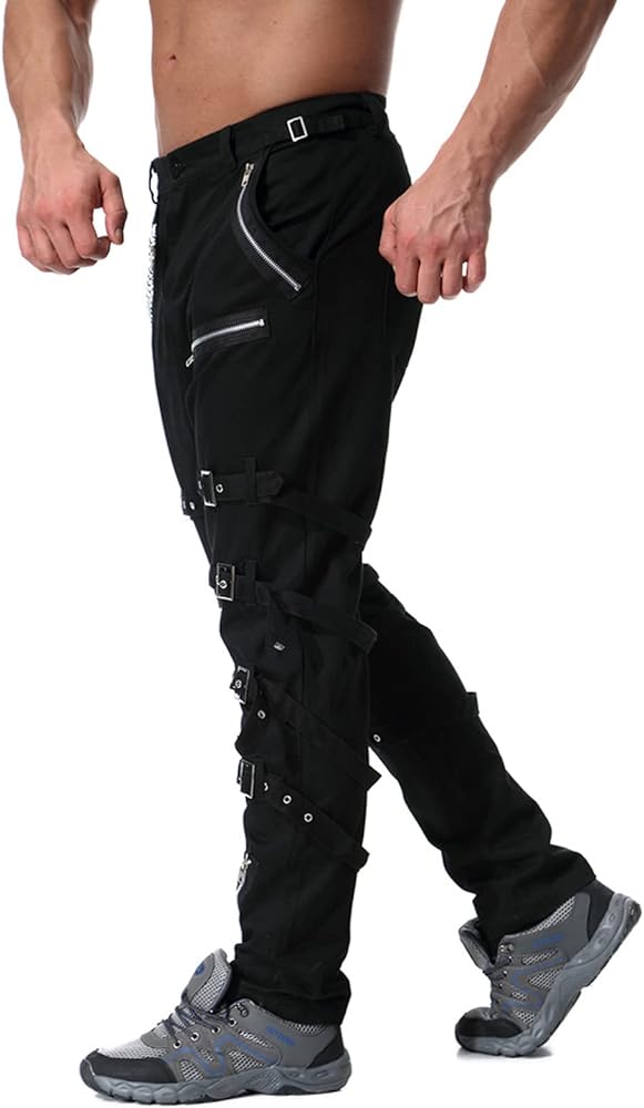 Amazon.com: Idopy Men`s Steampunk Gothic Hip Hop Punk Rock