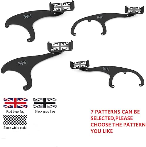 Miniatura 3 de Heinmo Soporte de teléfono giratorio de 360 con soporte para GPS con base para automóvil para Cooper R60 Countryman 2010-2016 R61 Paceman 2012-2016