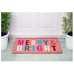 Calloway Mills Pink Merry Bright Doormat
