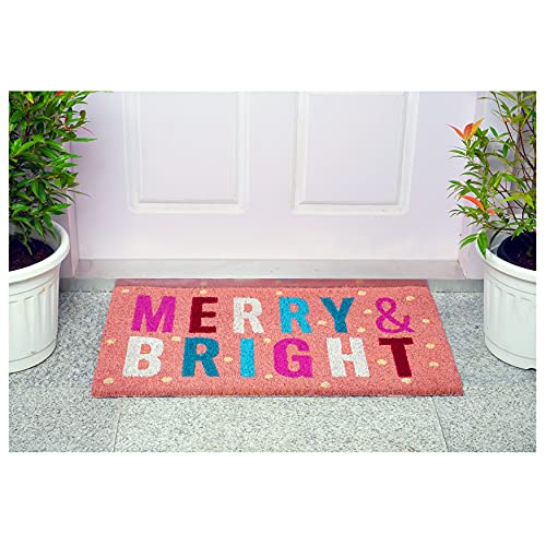 Calloway-Mills-Pink-Merry-Bright-Doormat Calloway Mills Pink Merry Bright Doormat