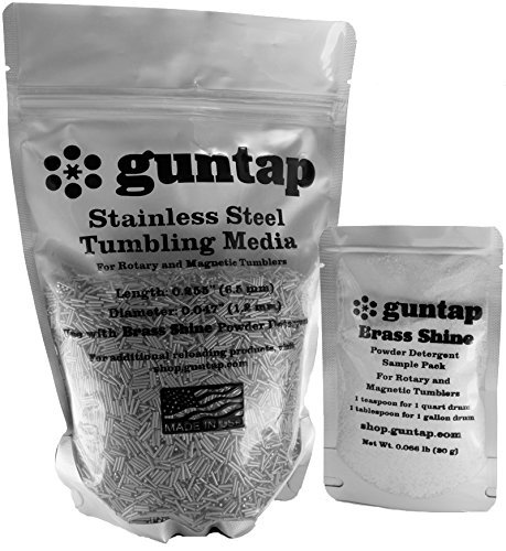 Stainless Steel Tumbling Media Pins - 0.047" Diameter, 0.255" Length (5 lb Pack)
