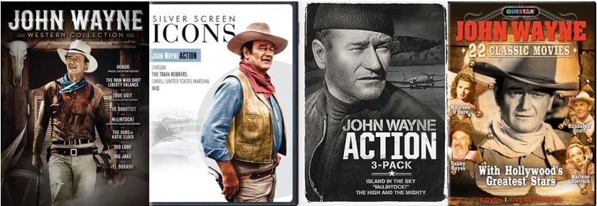 Miniatura 2 de John Wayne 36-Movie DVD Collection Hondo Liberty Valance True Grit Shootist Mclintock Katie Elder Rio Lobo Big Jake El Dorado Chisum Train