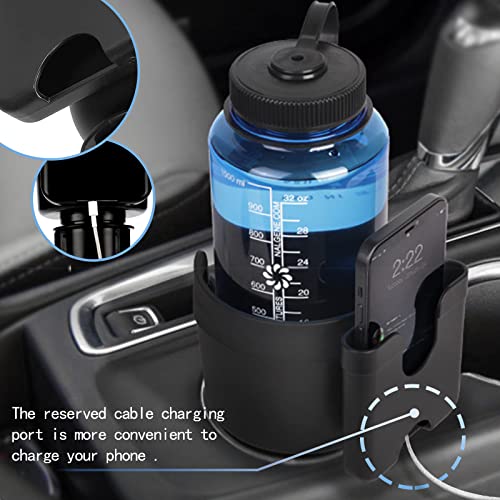 Expansor de Portavasos para Carro 2 en 1 con Soporte para Celular miniatura 5