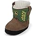 John Deere Baby Boys' Infant Slippers, Green, XS(3/4)