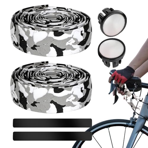 Cinta De Manillar Para Bicicleta | Sobre A Prueba De Golpes Adhesivo Para Mango - Cinta Para Manillar De Bicicleta,Para Mejora De La Comodidad Instalación De Conducción Amortiguación De Vibraciones