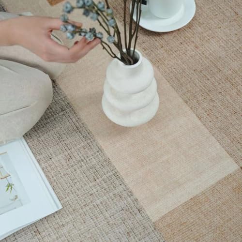 HJZSZX カーペット リビングルーム ベッドルーム ベッドサイド 装飾カーペット ソフトコンフォートマット (50X160CM(1.6X5.2FT)/FYR 4) [4]