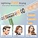 High Speed Plasma Ion Hair Dryer with Diffuser, Professional Blow Dryer 130000 RPM Brushless Motor for Fast Drying,1500W 3Temps/3Speeds Thermo-Control Lightweight Hairdryer for Women Home Travel Salon