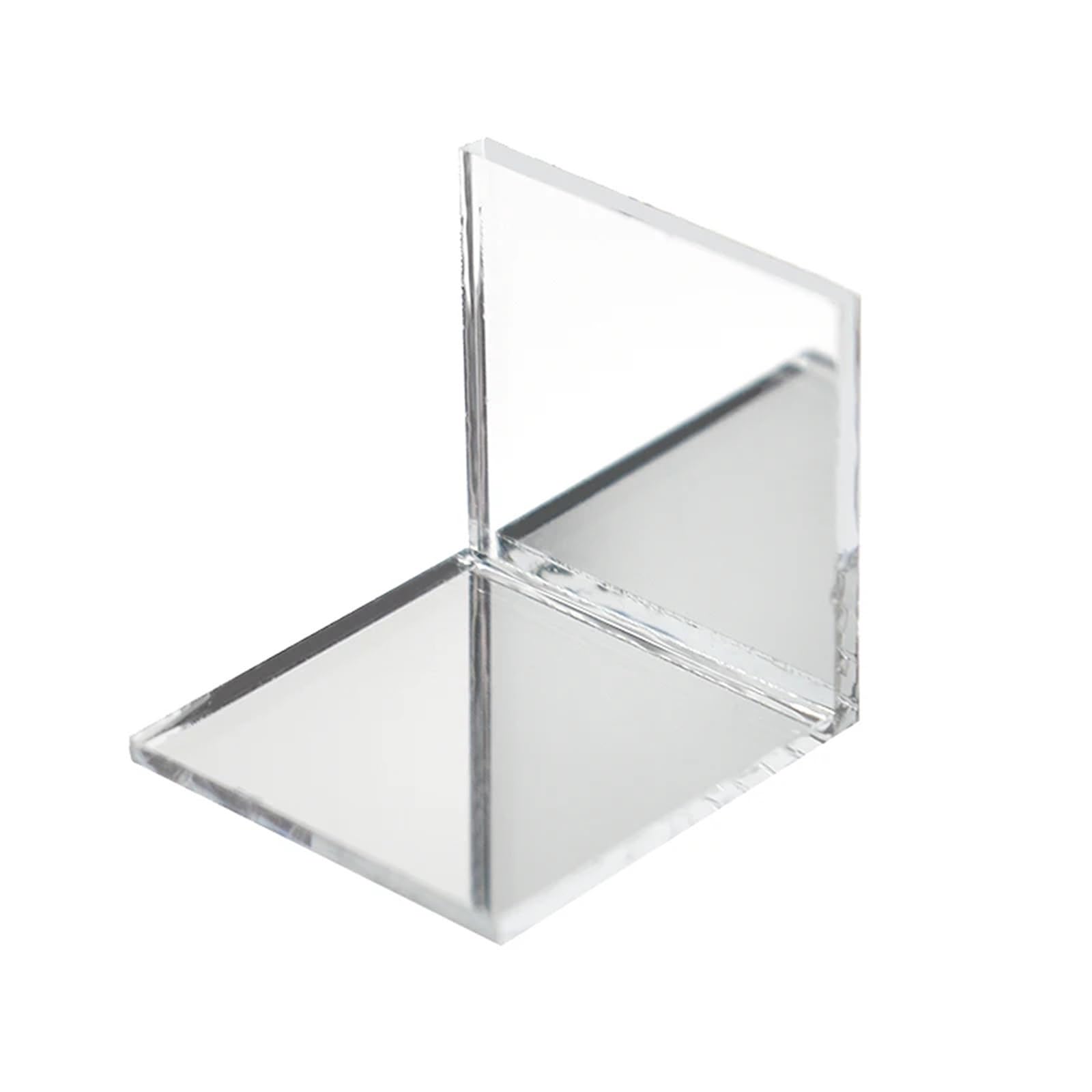 Szklane mozaiki lustrzane, Miniaturowe płytki mozaikowe 100~500 sztuk Małe kwadratowe szklane lustro mozaikowe płytki ścienne naklejki do majsterkowania materiały do ​​dekoracji domu(Black,10MM-100PCS