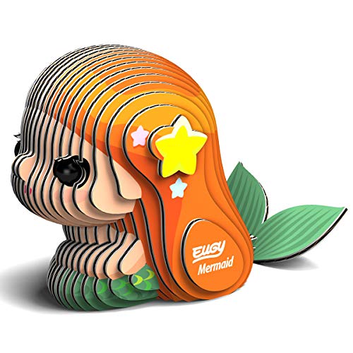 EUGY 050 Sirena. Eco-Friendly 3D Paper Puzzle