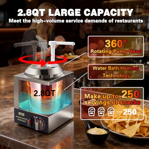 Commercial Nacho Cheese Warmer Machine