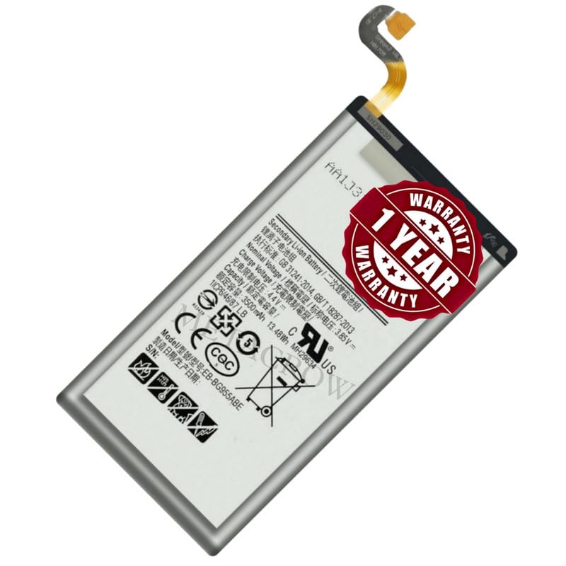 Image of Original EB-BG955ABE Battery Comaptible for Samsung Galaxy S8+ | S8 Plus - (3500.mAh) - [12 Months Warranty JK1].