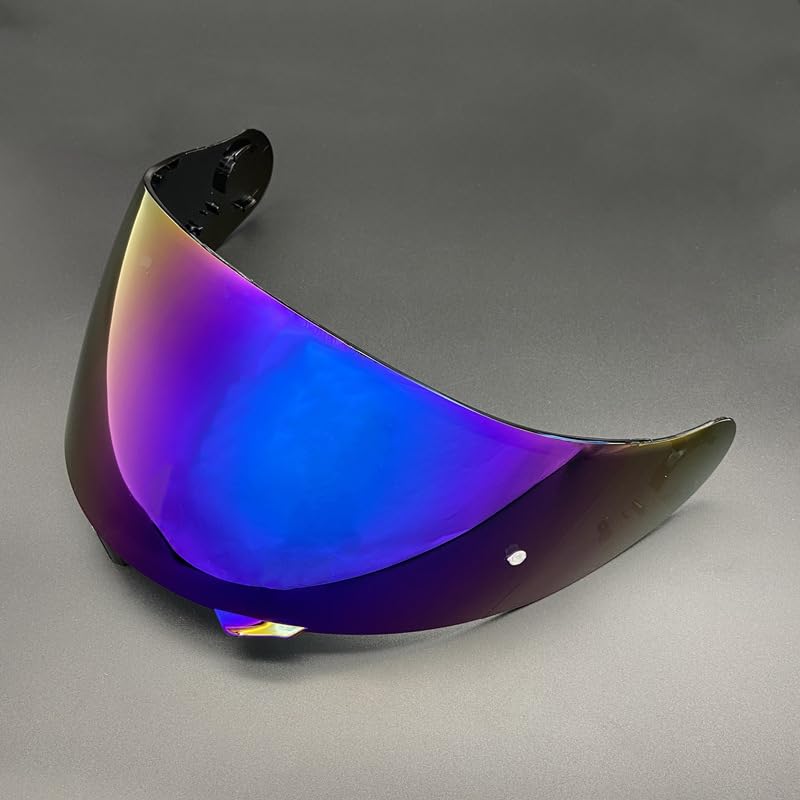 Visière casque moto GT Air 2 protection UV et film antibuée écran CNS-1 Rainbow