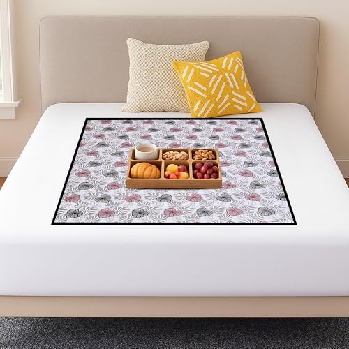 Image of Star Weaves Waterproof Bed Server /Food Mat /Bedsheet Protector /Reversible in 3 Layered Heavy Material(Colour and Print Might Vary According to Availability) / bed server mat Reversible / Place Mat