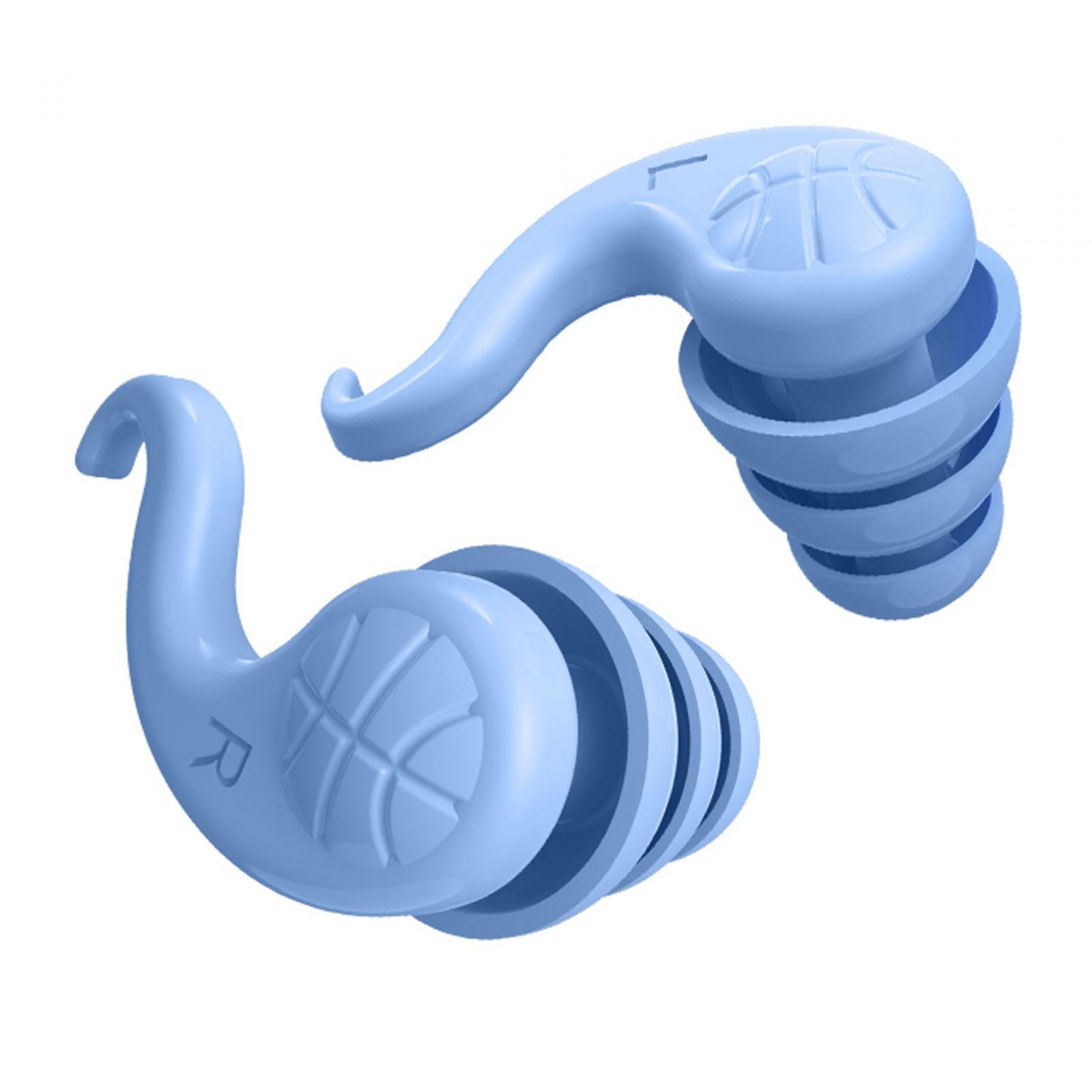heavenglow Ear Plug for Sleeping Noise Reduction Eartips for Studying Snoring Swimming blue-picture-56