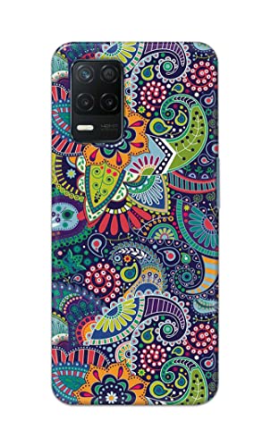 Image of Printed Hard Back Cover Case for Realme 8 5G | Realme 8S 5G Back Cover (Miraculous Patterns) -1803