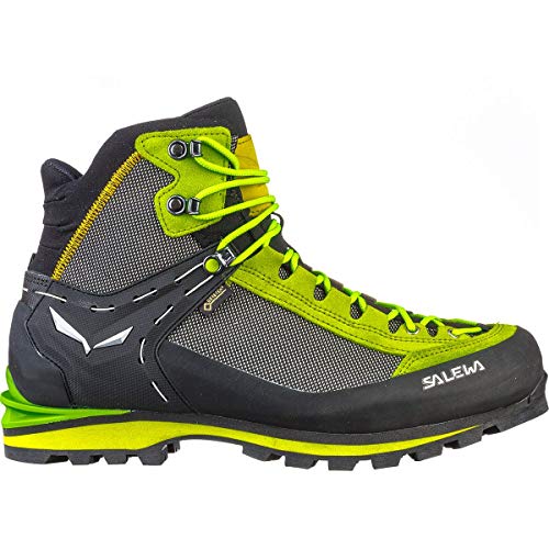 Image of Salewa Men's Crow GTX Waterproof Gore-Tex Trail Boots for Trekking, Climbing, & Mountaineering