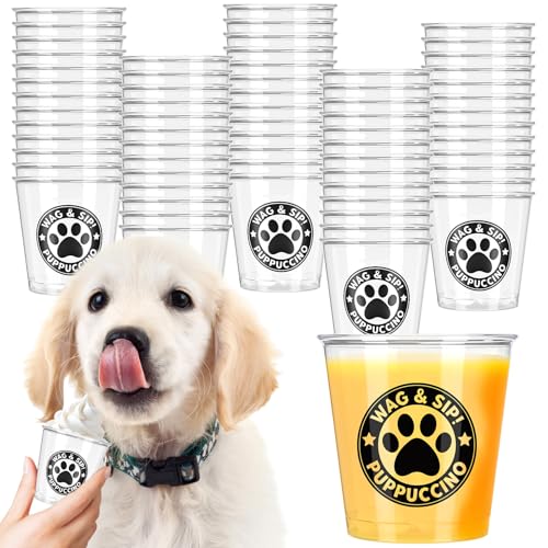 Yungyan 50 Pcs 3 oz Clear Pup Cup...