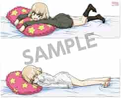 ガールズ＆パンツァー ガルパン 砲弾抱き枕 砲弾クッション pillow_gupfinale4_heya.jpg