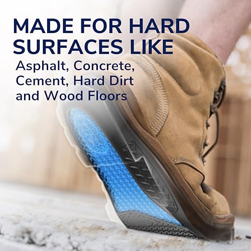 dr scholl39s work all-day superior comfort insoles with massaging gel - designed for men amp women with hard-working feet eliminates sore muscles and tired legs arch support inserts with odor control